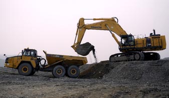 Excavator skills and operation