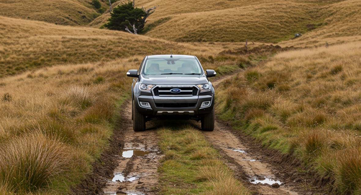Off-road four-wheel drive training course