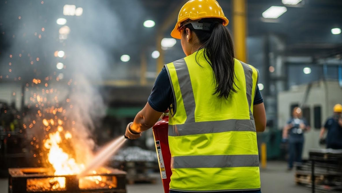 Comply with regulations with this fire extinguisher online training course