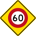 120px-New_Zealand_Permanent_Warning_-_Speed_Limit_Ahead_(60_kmh).svg