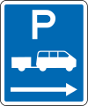 shuttle bus parking sign