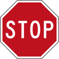 stop sign