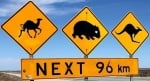 camels-wombats-kangaroo-crossing-sign-australia