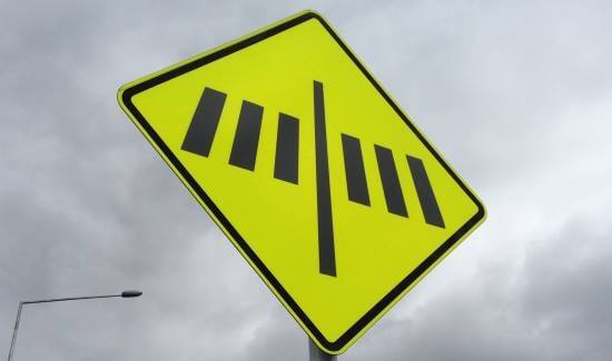 Zebra crossing sign - Theory Test