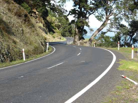 Coastal roads can be narrow, winding and have a cliff on one side and the sea on another, with no barrier!