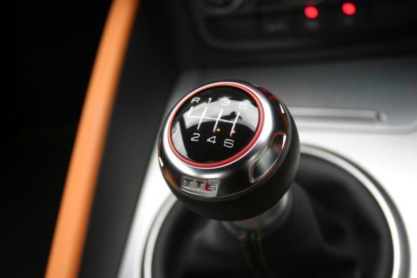 Audi TT-S gearstick