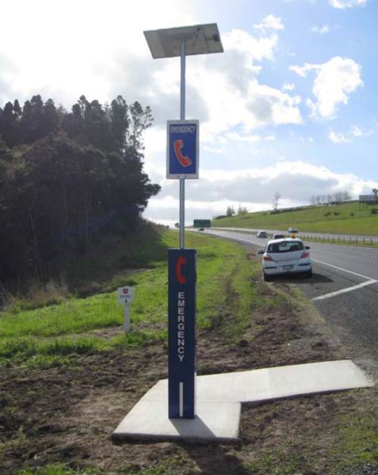 motorway emergency phone