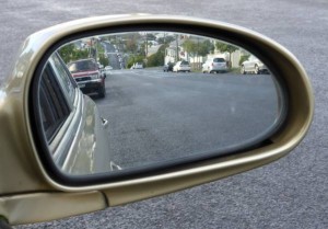 wing mirror positioning