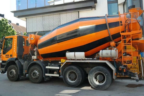 Concrete mixer truck