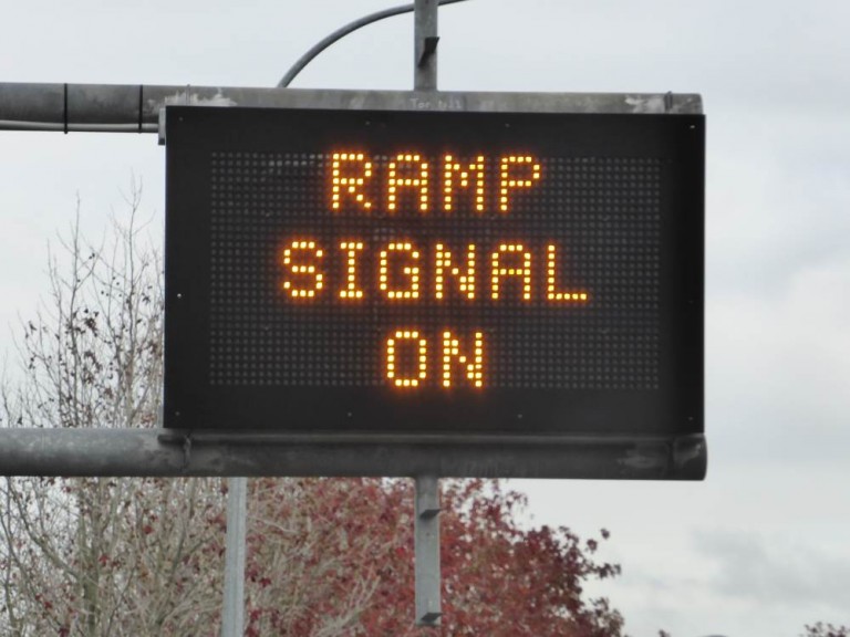 Ramp metering and signalling why are there traffic lights on onramps?