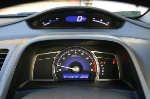 Honda Civic 2-0S Sport instruments