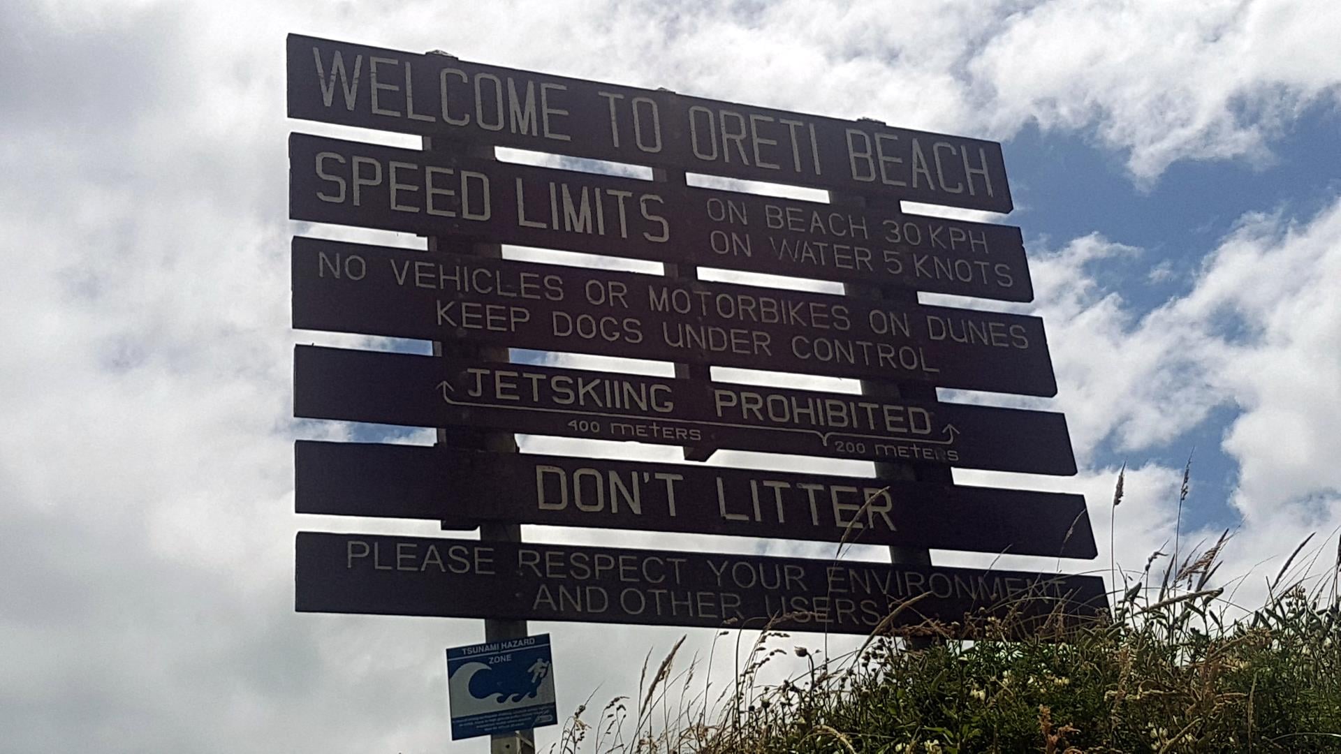 How to drive on a beach