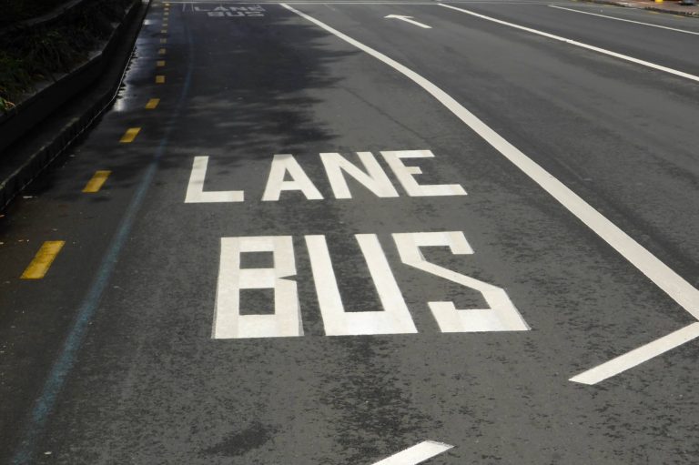 Bus lane rules