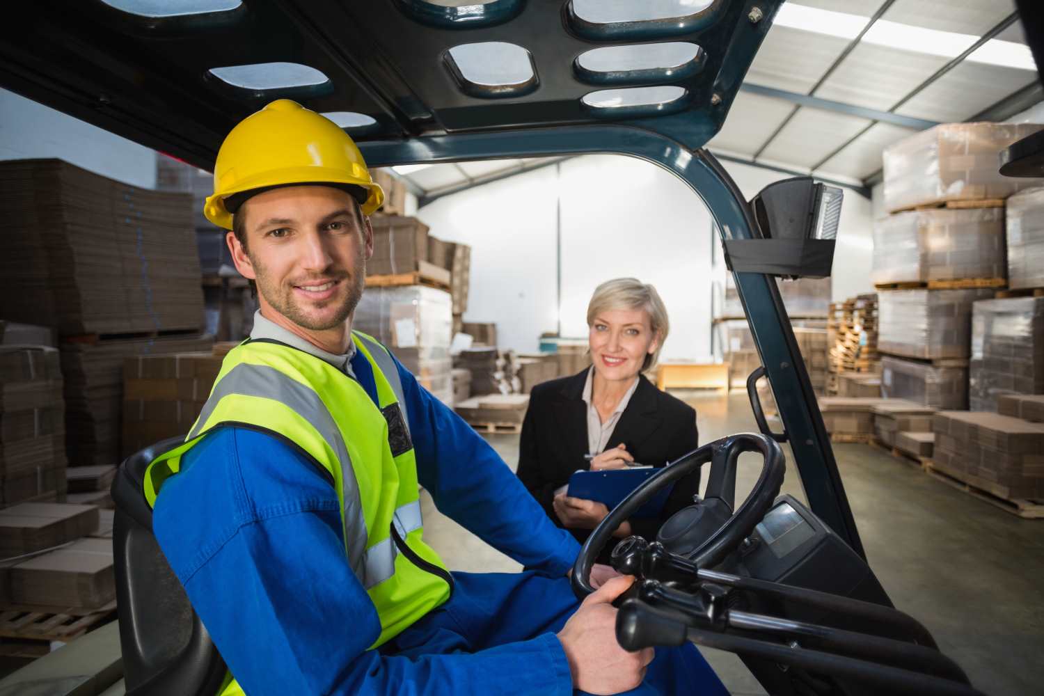 Identifying risks for forklift drivers in warehouses and yards