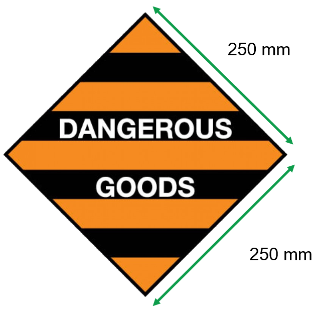 How to placard your vehicle when carrying dangerous goods