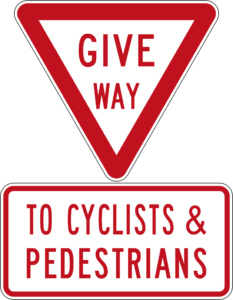 can you cycle on a public right of way