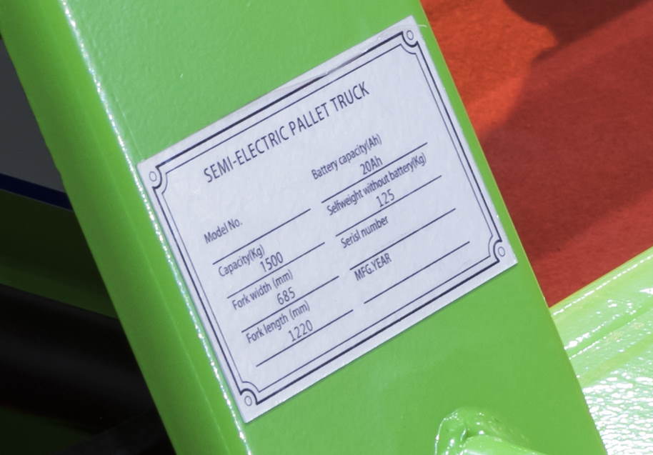 How to read a pallet jack load chart to ensure safe loading