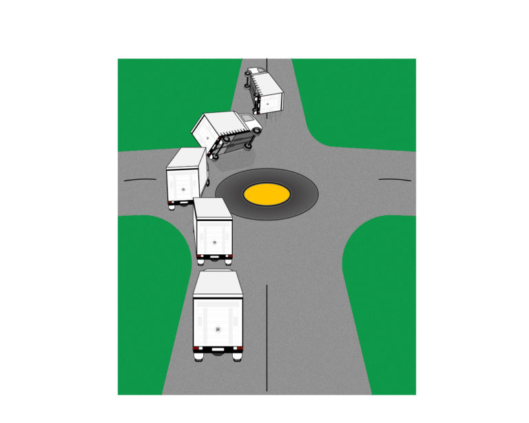 How does road design and driving cause rollovers