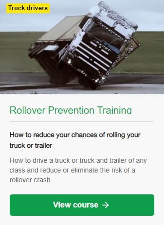 Rollover prevention training