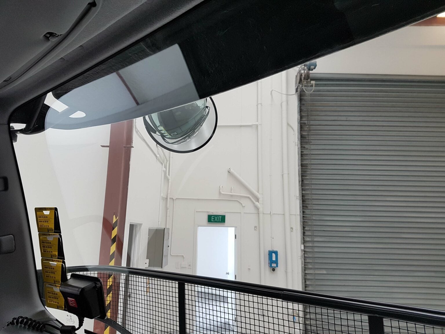 Incab checks for heavy vehicles