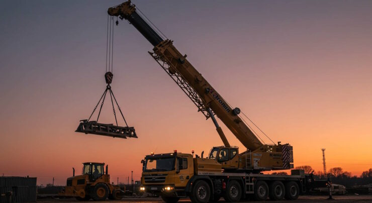 Cranes: Truck Loader, Gantry And Mobile | Driving Tests Resources